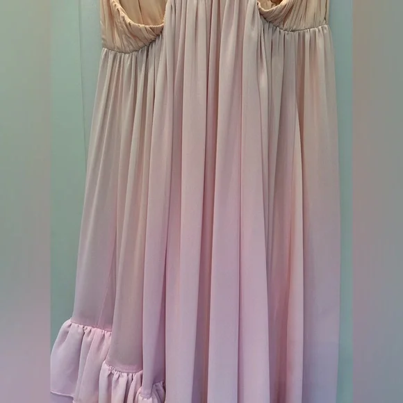 BHLDN Anthropologie V Neck Ombré Maxi Dress - worn once - Picture 10 of 12